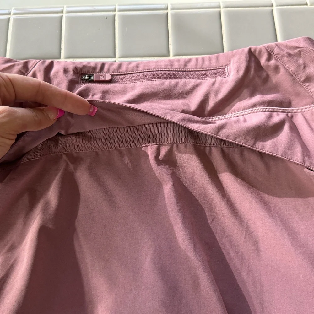 Lululemon Play Off the Pleats Women’s Size 2 Skirt Skort in Vintage Mauve - Picture 10 of 14